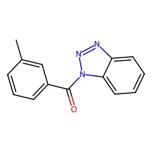 1-(3-methylbenzoyl)-1H-1,2,3-benzotriazole structure
