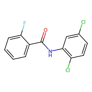N-(2,5-dichlorophenyl)-2-fluorobenzamide structure
