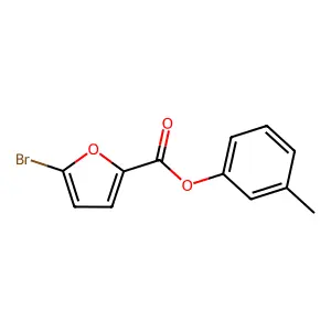 3-Methylphenyl 5-bromo-2-furoate structure