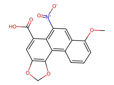 马兜铃酸 structure