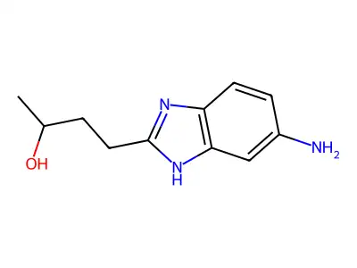 4-(5-amino-1H-benzimidazol-2-yl)butan-2-ol structure
