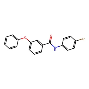 N-(4-溴苯基)-3-苯氧基苯甲酰胺 structure