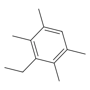 Benzene, 3-ethyl-1,2,4,5-tetramethyl- structure