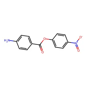 4-Nitrophenyl 4-aminobenzoate structure