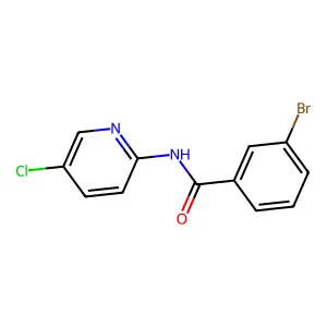 3-bromo-N-(5-chloropyridin-2-yl)benzamide structure