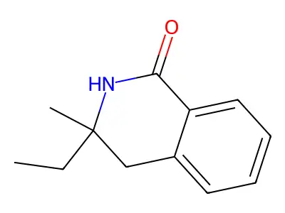 3-Ethyl-3-methyl-2,4-dihydroisoquinolin-1-one structure