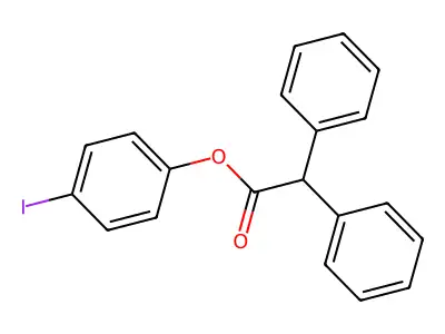 4-Iodophenyl 2,2-diphenylacetate structure