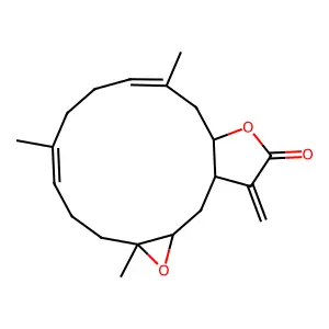 Sarcocrassolide structure