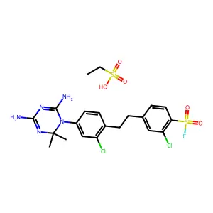 Ammonium, androsta-3,5-dien-17-beta-yltrimethyl-, iodide structure