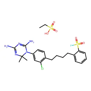 n2-Methyl-5-nitropyrimidine-2,4-diamine structure
