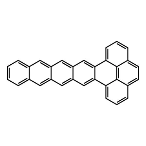 Dibenzo(de,yz)hexacene structure