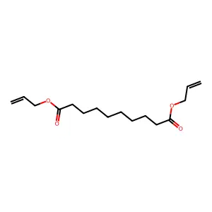 癸二酸1,10-二(2-丙烯-1-基)酯 structure