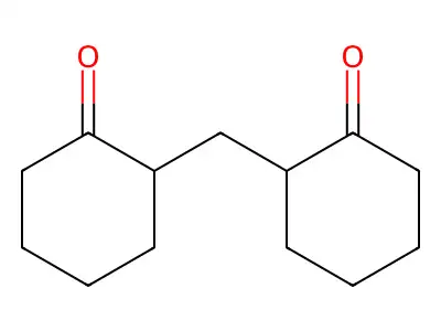 2,2'-Methanediyldicyclohexanone structure