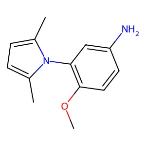 3-[(4-Chlorophenoxy)methyl]-4-methoxybenzaldehyde structure