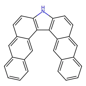 8H-Dinaphtho[2,3-c:2',3'-g]carbazole structure