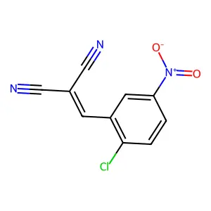Propanedinitrile, [(2-chloro-5-nitrophenyl)methylene]- structure