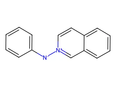 Isoquinolin-2-ium-2-yl(phenyl)azanide structure