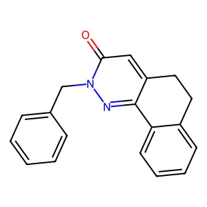 2-benzyl-5,6-dihydrobenzo[h]cinnolin-3(2H)-one structure