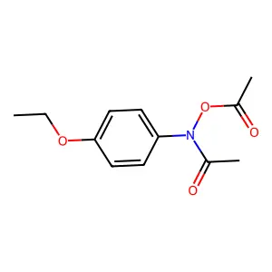 N-Acetoxyphenacetin structure