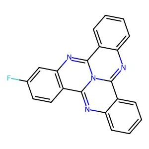 Tricycloquinazoline, 2-fluoro- structure