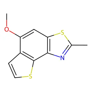 5-Methoxy-2-methylthieno[2,3-e][1,3]benzothiazole structure