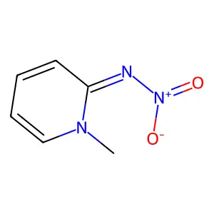2(1H)-Pyridinimine, 1-methyl-N-nitro- structure