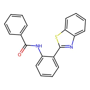 N-[2-(1,3-苯并噻唑-2-基)苯基]苯甲酰胺 structure