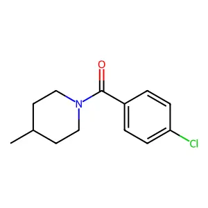 1-(4-Chlorobenzoyl)-4-methylpiperidine structure