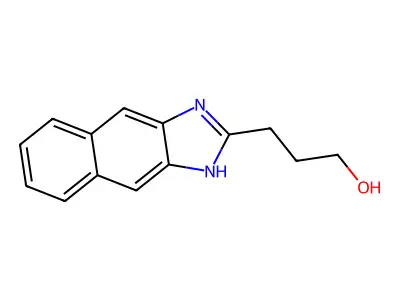 3-(1H-Naphtho[2,3-d]imidazol-2-yl)propan-1-ol structure