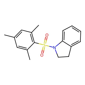 1-(Mesitylsulfonyl)indoline structure