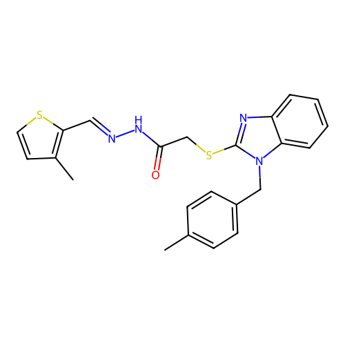 C23H22N4OS2 structure