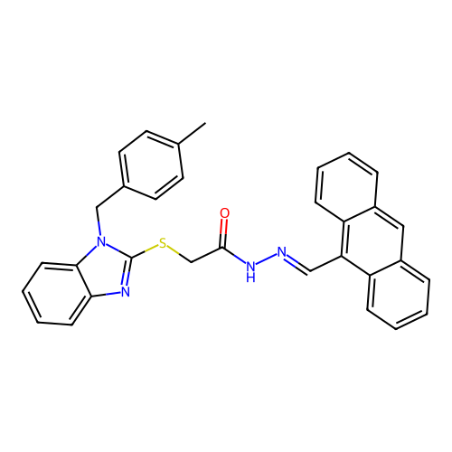 C32H26N4OS structure