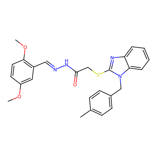 C26H26N4O3S structure