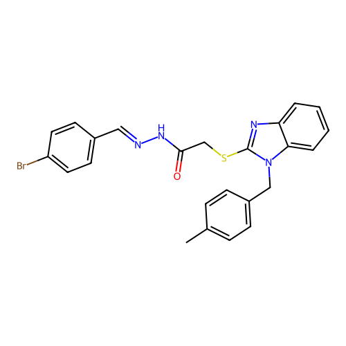 C24H21BrN4OS structure