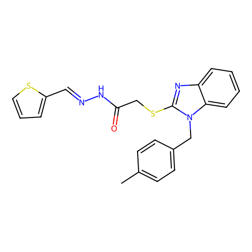 C22H20N4OS2 structure