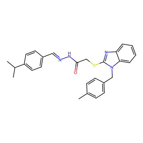 C27H28N4OS structure