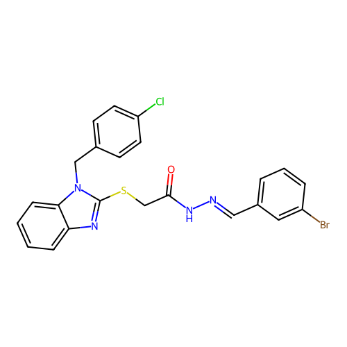 C23H18BrClN4OS structure