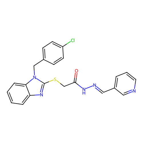 C22H18ClN5OS structure