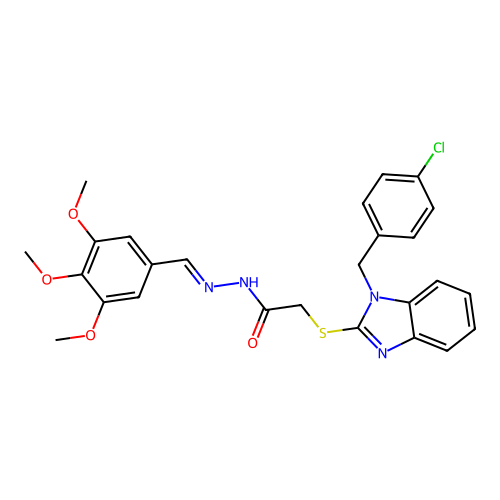 C26H25ClN4O4S structure