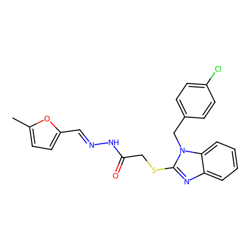 C22H19ClN4O2S structure