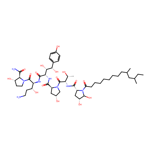 Caspofungin Impurity 25 structure