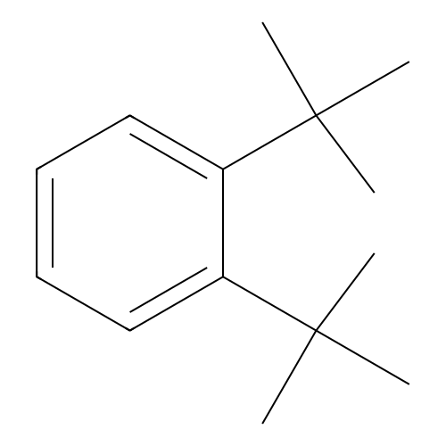 1,2-Di-tert-butylbenzene structure