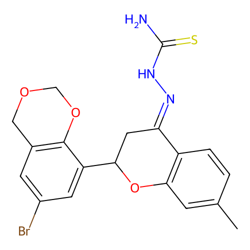 C19H18BrN3O3S structure