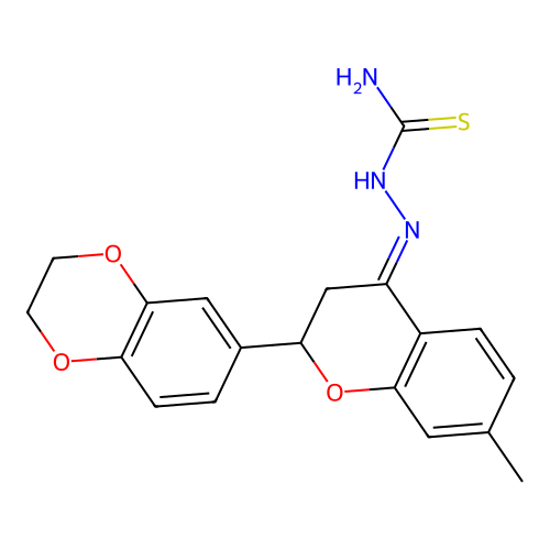 C19H19N3O3S structure