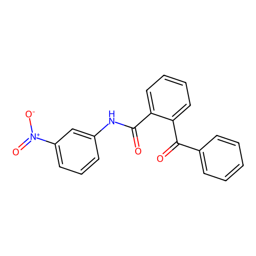 2-苯甲酰基-N-(3-硝基苯基)苯甲酰胺 structure