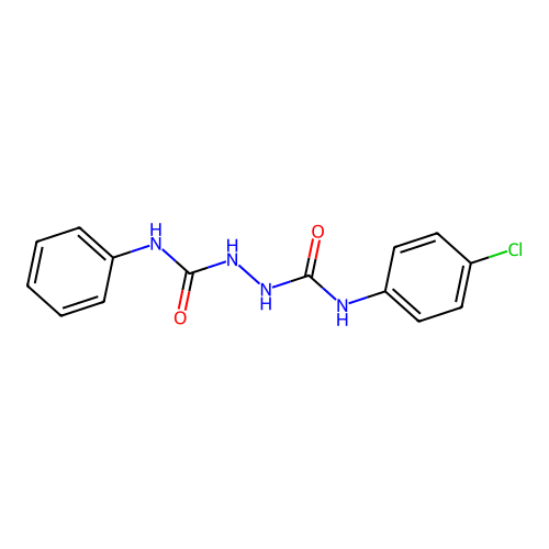 1-(4-Chlorophenyl)-3-(phenylcarbamoylamino)urea structure