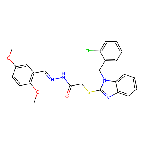 C25H23ClN4O3S structure
