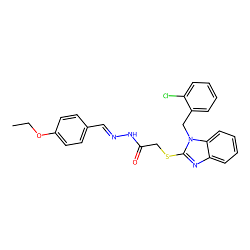 C25H23ClN4O2S structure