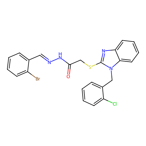 C23H18BrClN4OS structure