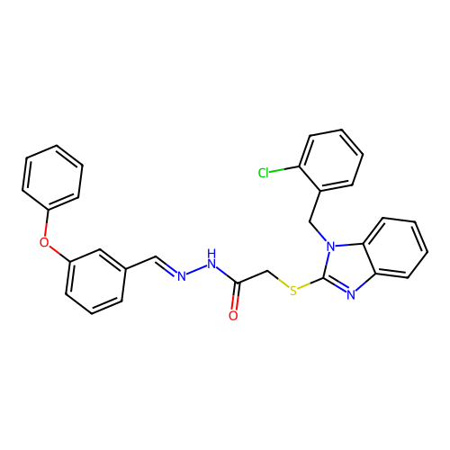 C29H23ClN4O2S structure